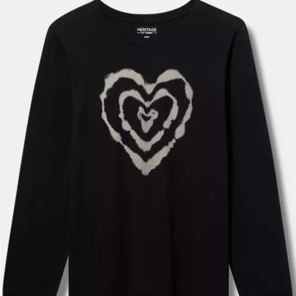 Heritage Black Heart Long Sleeve Shirt